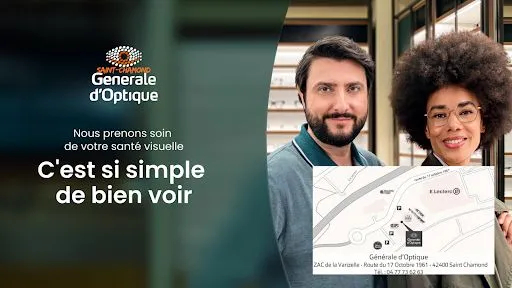 Opticien SAINT CHAMOND Générale d'Optique à Saint-Chamond